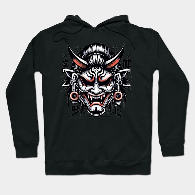 Kabuki Style Hoodie by Jason's Finery